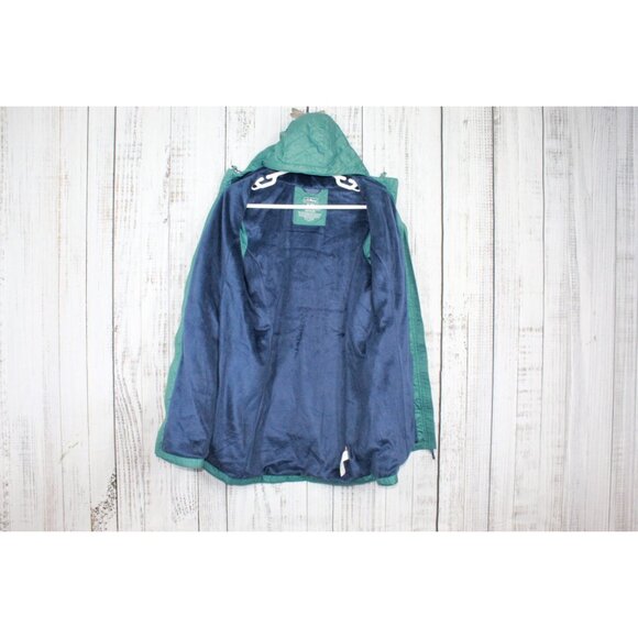 LL Bean Fleece Lined Primaloft Coat Storm Steal Size XL - Picture 7 of 10